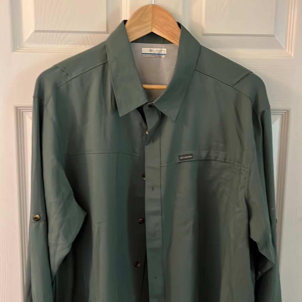 Columbia NWOT Mens Large Fishing Shirt